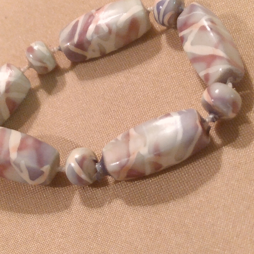 Vintage knock off necklace extra long